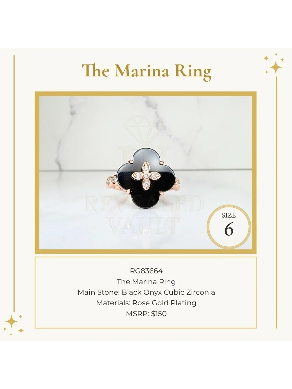 The Marina Ring - Size 6 - OG